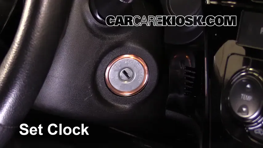 2016 Mitsubishi Outlander SE 2.4L 4 Cyl. Reloj Fijar hora de reloj